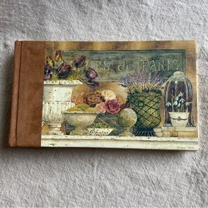 🆕 🌷Fluers de Paris Floral Botanical 4 x 6” Photo Album NWOT flowers of Paris